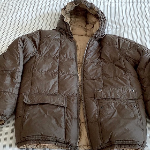 GAP PARKA  PUFFER "reversible". Men size M - Picture 2 of 7